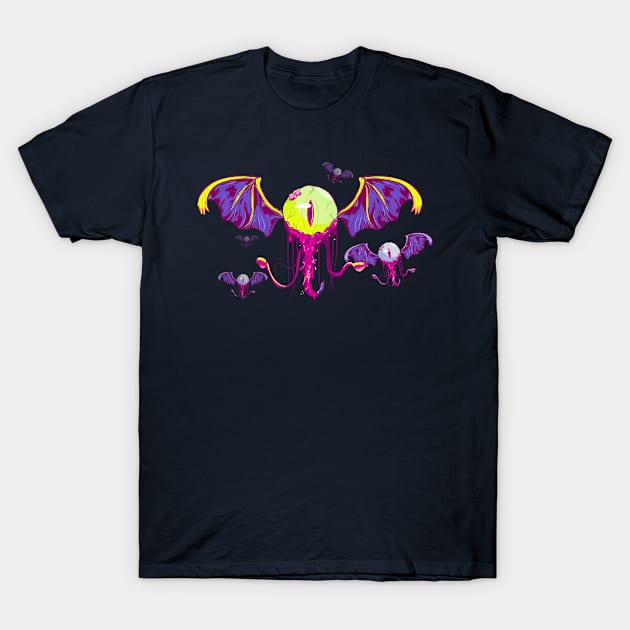 Eye Zombie Invasion T-Shirt by tokebi